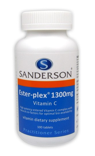 Sanderson Vitamin C Ester-Plex 1300mg 100 Tablets